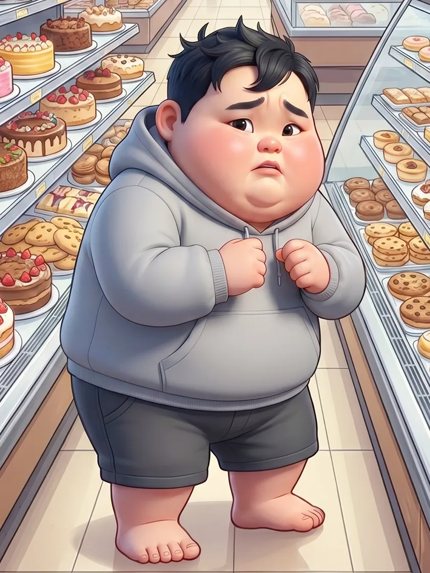 でぶん プロフィール全身像